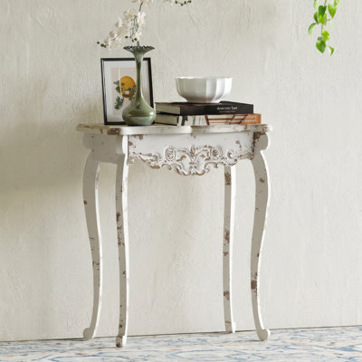Ophelia & Co. Solid Wood & MDF Traditional Console Table - Classic Entryway Design