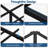 Upholstered Bed Frame with Charging Station and Storage Headboard-204282734-204282731