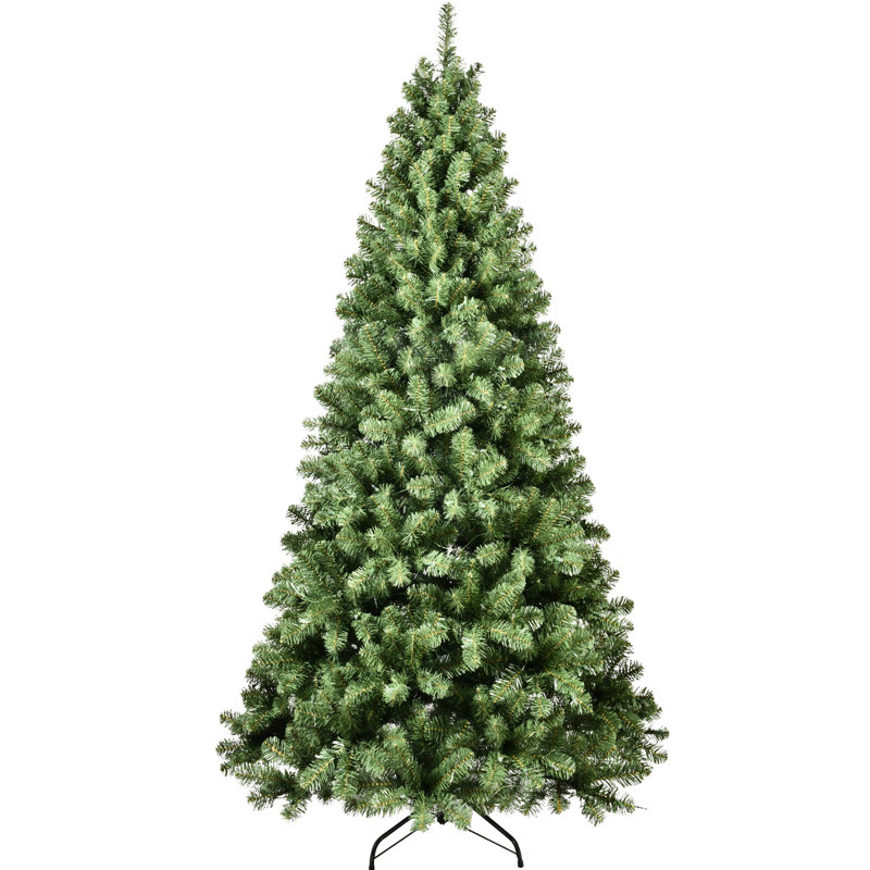 Arbre de Noël artificiel de 5 pi avec 200 lumières Ul blanc chaud, 551 pointes de branches épaisses, dépliage automatique rapide