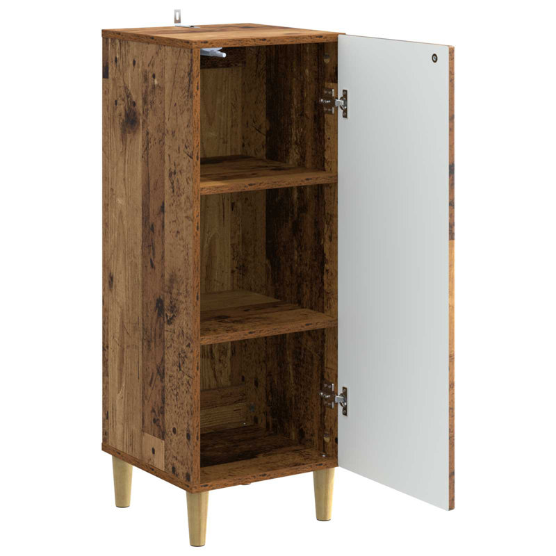 33cm Sideboard, Old Wood