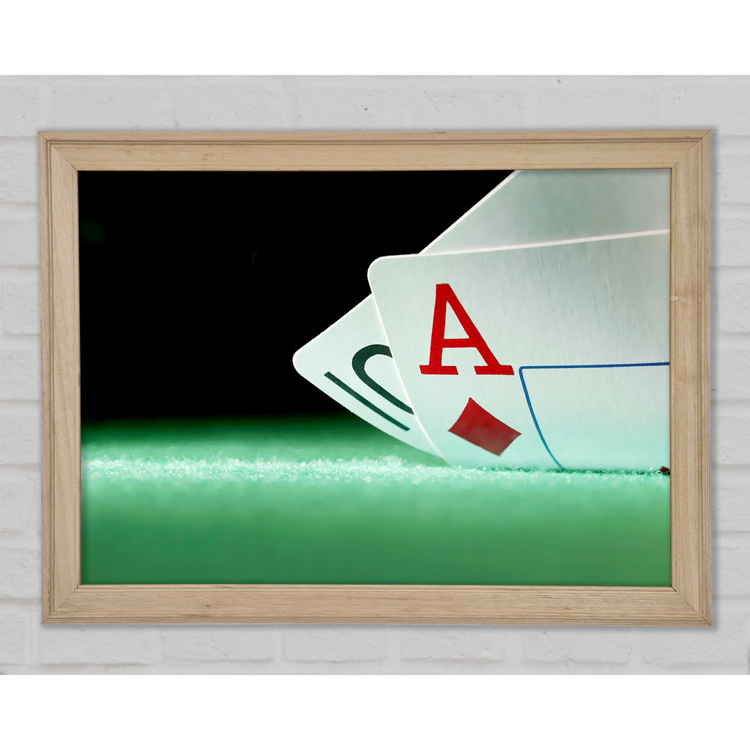 Poker Hand - Druck