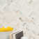 Arabescato Venato White Herringbone 11.63'' X 11.63'' Honed Marble Mesh-Mounted Mosaic Tile