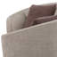Ensemble de canapé rembourré beige 2 pièces