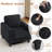 Mid-Century Accent Chairs Featuring Wide Backrest-311153063