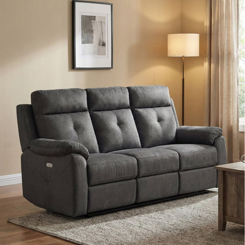 Bouchicas 3 Seater Electric - Anthracite