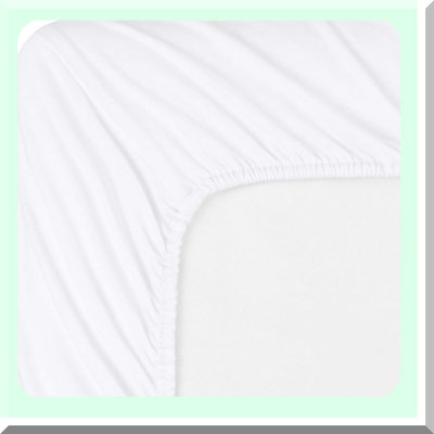 Luxury Cotton Cloud Full Bedding Set - Soft White Sheets & Pillowcases - Deep Pocket Full Size Sheet Set - T-Shirt White Bed Sheets - 4 pc Bed Set