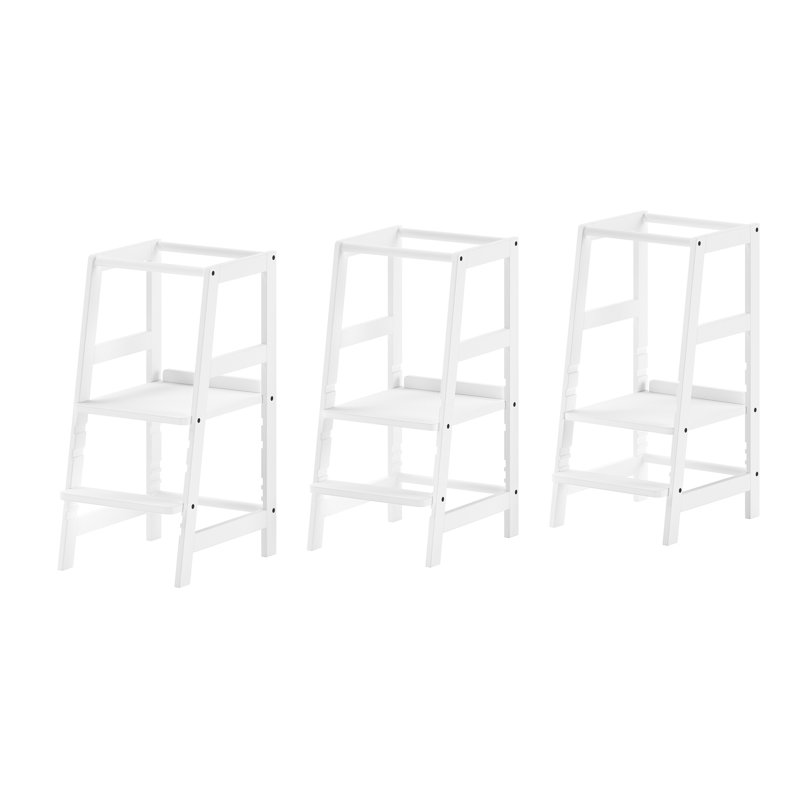 Step Stool, White