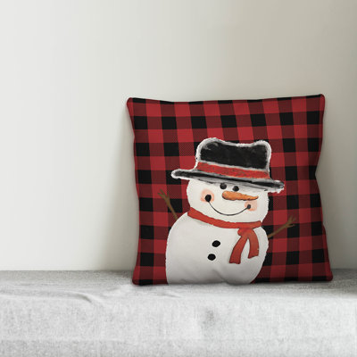 Plaid Throw Pillow