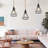 Akyrah 3 - Light Matte Black Single Pendant