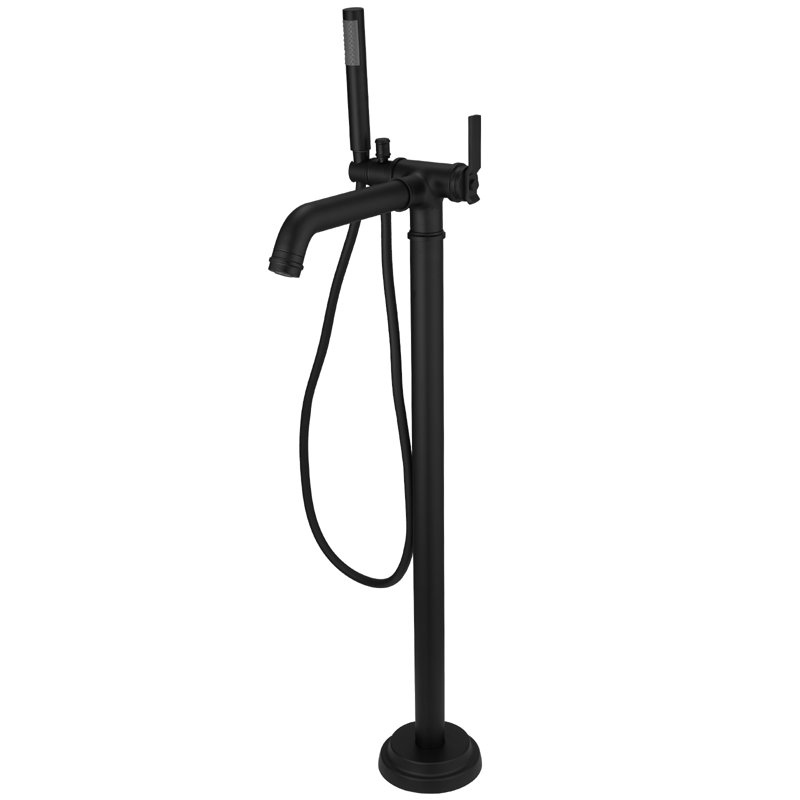 1 Handle Bathroom Roman Tub Faucet with Diverter
