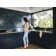 Moen Modern Wall Mount Swing Arm Folding Pot Filler Kitchen Faucet