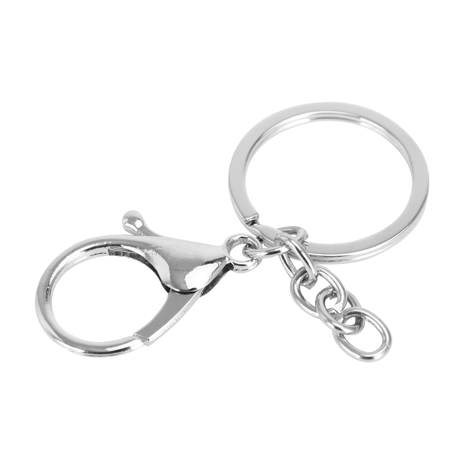 3x Clasp Clips Hook Alloy Keychain Lanyard Clips Hooks Key Rings for Crafts