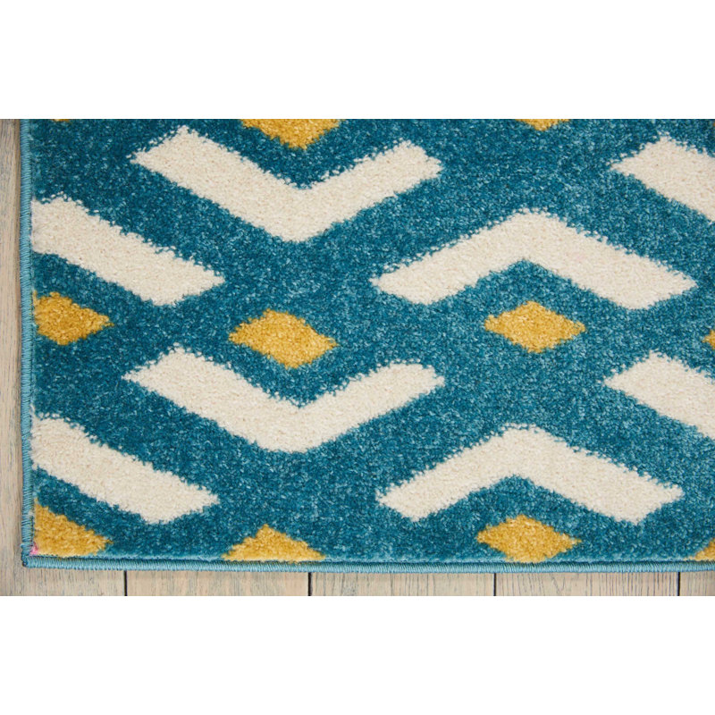 Jon-Michael Geometric Indoor Rug, Rectangle 5'3" x 7'3"