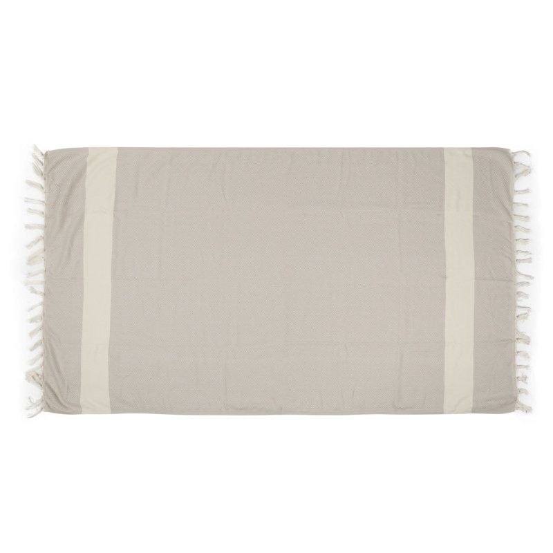 Serviette de plage 100% coton Harietta