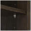 Meuble-lavabo autoportant en chêne fumé GALAN60F-129465489