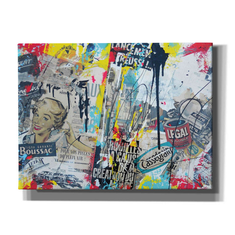 «Solrable» par David Drioton, estampe numérique sur toile, H 12 po x l 16 po x P 0,75 po