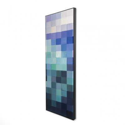 «Pixelized Landscape» sur toile