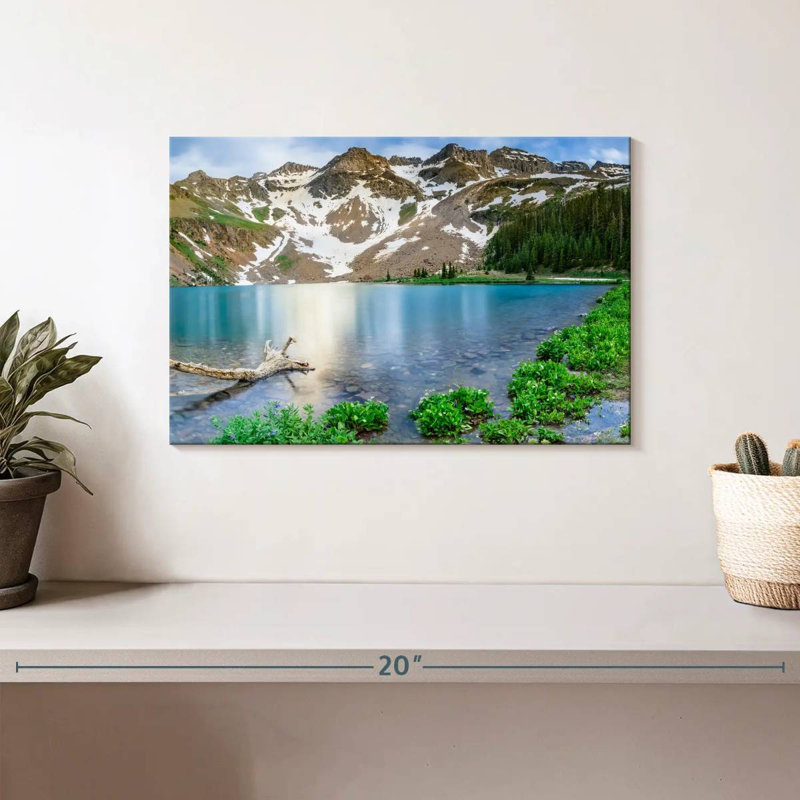 Alvord Blue Lakeside Mountains, H 8 po x l 12 po