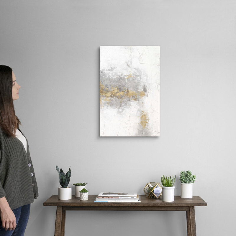 «Metamorphic I» par Joshua Schicker, reproduction d'art graphique sur toile, H 24 po x l 16 po x P 1,25 po, Toile tendue