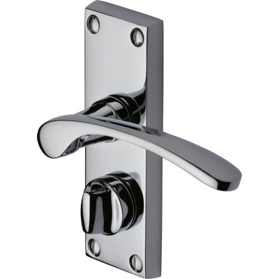 Heritage Brass Heritage Door Handle for Privacy Set Sophia Short Design