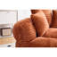 Pouf individuel, pouf en velours côtelé avec 3 coussins et accoudoirs-852480866