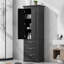 Grande armoire de rangement avec trois tiroirs pour la salle de bain / bureau-569686988
