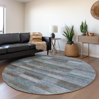 Tapis intérieur / extérieur bleu Solvia