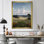«Calming Meadows In The South Of France - France», art mural sur toile vert
