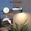 Applique murale d'extérieur solaire solaire sans fil à DEL Dusk to Dawn IP44 imperméable