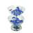 Two-Tier 12" & 12" Bowl Counter Display
