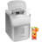 Frigidaire Nugget Ice Maker with 33 lbs. Capacity, Countertop Nugget Ice Machine with Transparent Window