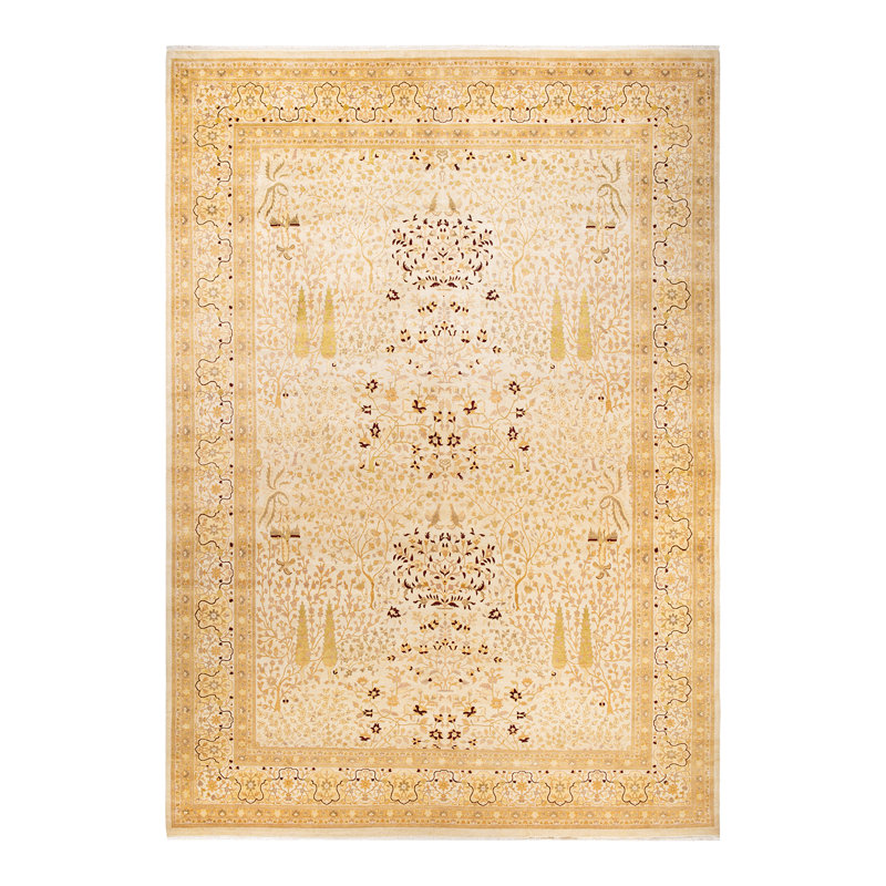 Classic One-of-a-Kind 10' 1" X 14' 6" Hand Knotted Area Rug