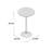 Mervela Round with Steel Base Dining Table