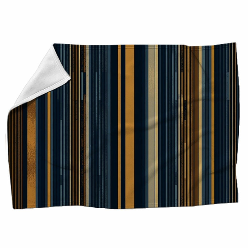 Machine Printed Throw Blanket, Twin