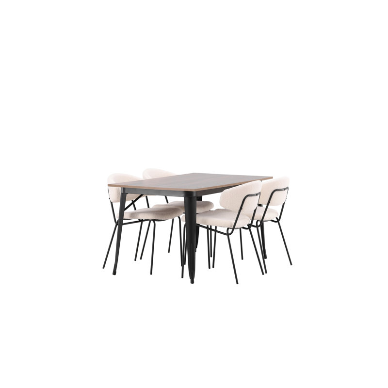 Witte 4 - Person Dining Set