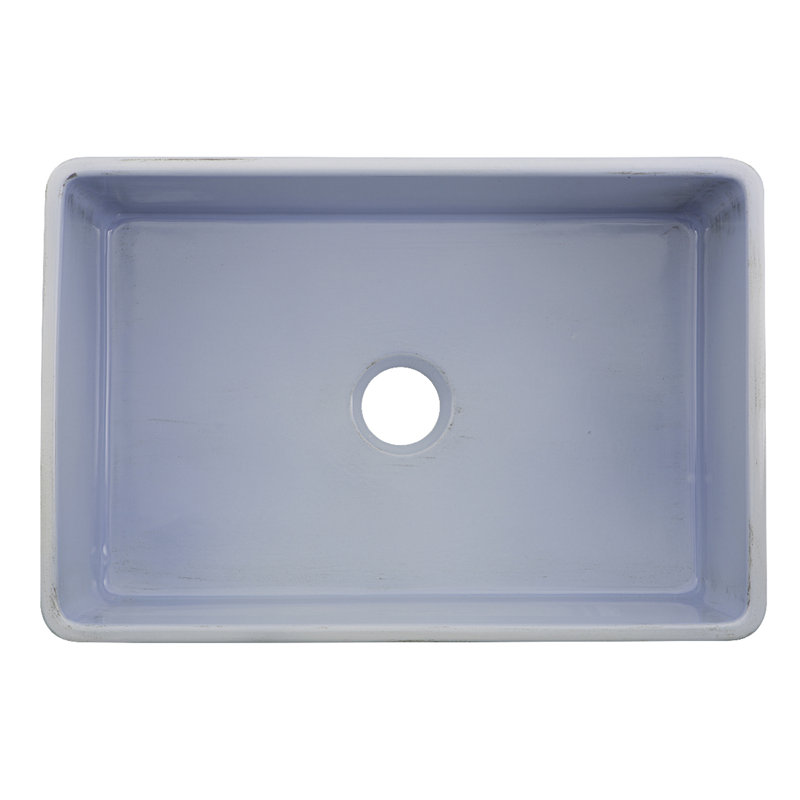 Vineyard 29.75'' L Single Basin Kitchen Sink, Shabby Sugar