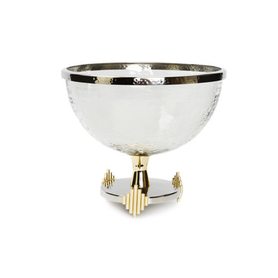 Everly Quinn Aldorough Glass Serving Bowl