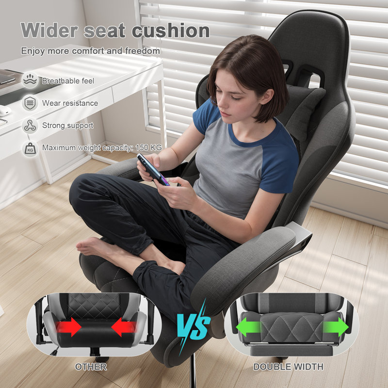 Office Chair, Grey