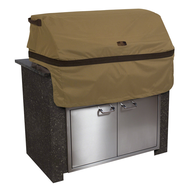 Arlmont & Co. Pierson 46'' W x 30'' D Grill Cover, 32"L x 26"D x 24"H