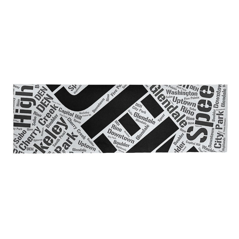 Chenille Indoor Rug, Runner 2.5' x 8'