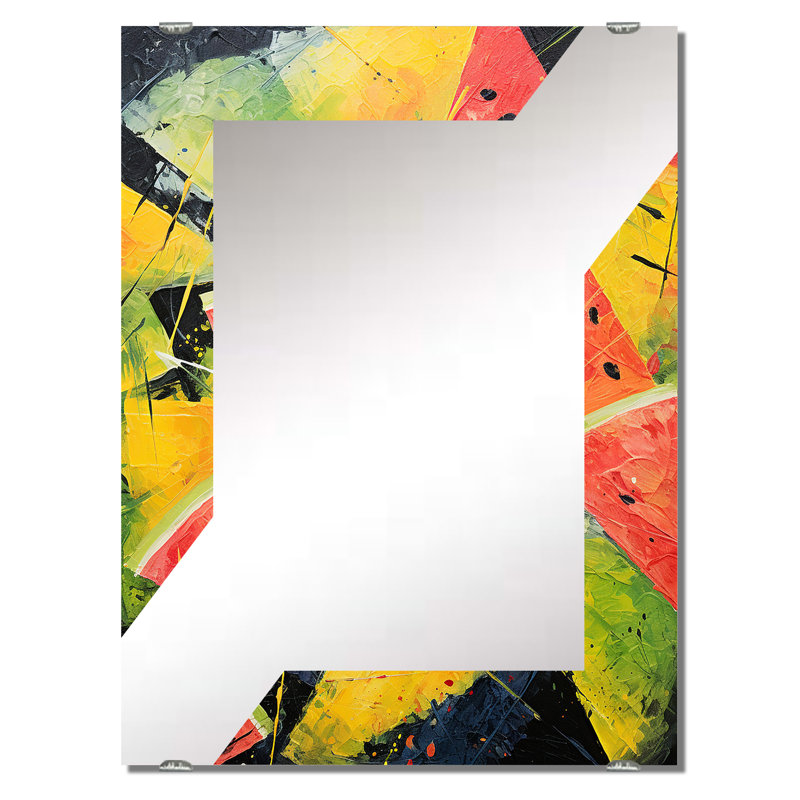 Miroir mural Torvald - Melon MIR135292, 32 po x 24 po
