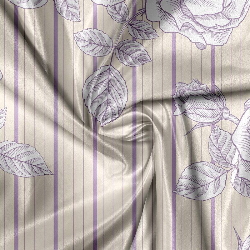 Polyester Semi Sheer Curtain Pair, 140cm W x 400cm L