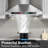 BRANO 30 in. 900 CFM Convertible Wall Range Hood in Stainless Steel with Voice/Gesture/Touch Control