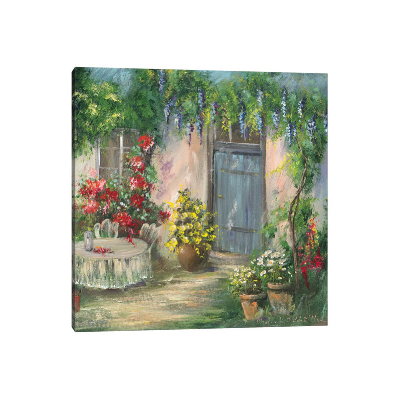 Romantic II by Katharina Schöttler - Wrapped Canvas Painting, 30.48 cm H x 30.48 cm W