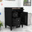 Meuble-lavabo de 24 po avec lavabo supérieur en céramique, armoire de rangement avec 3 tiroirs et tablette réglable-130144862