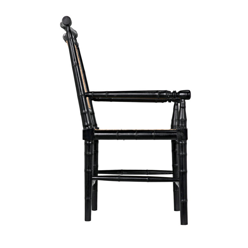 Colonial Solid Wood Arm Chair