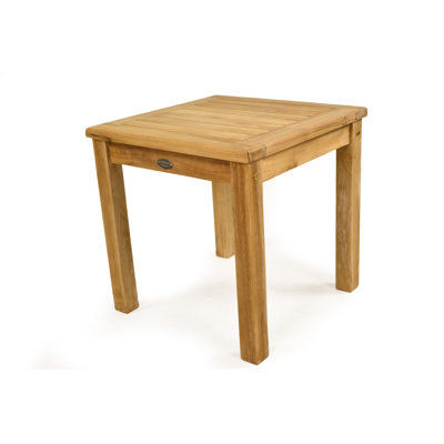 Katrina Square Teak Solid Wood Outdoor Coffee Table - 50 cm W 50 cm D