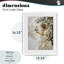 «Soft Snow Flurry», impression encadrée sous verre, design par LSR Design Studio-990130153-990130134