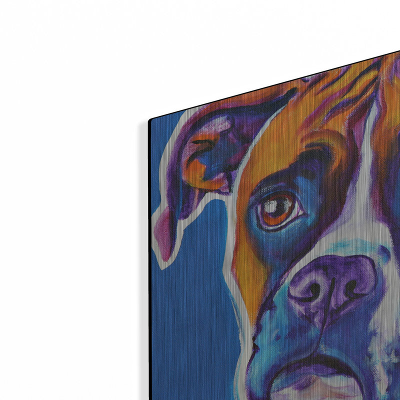 «Boxer - Rex» par Dawg Painter, H 12 po x l 16 po