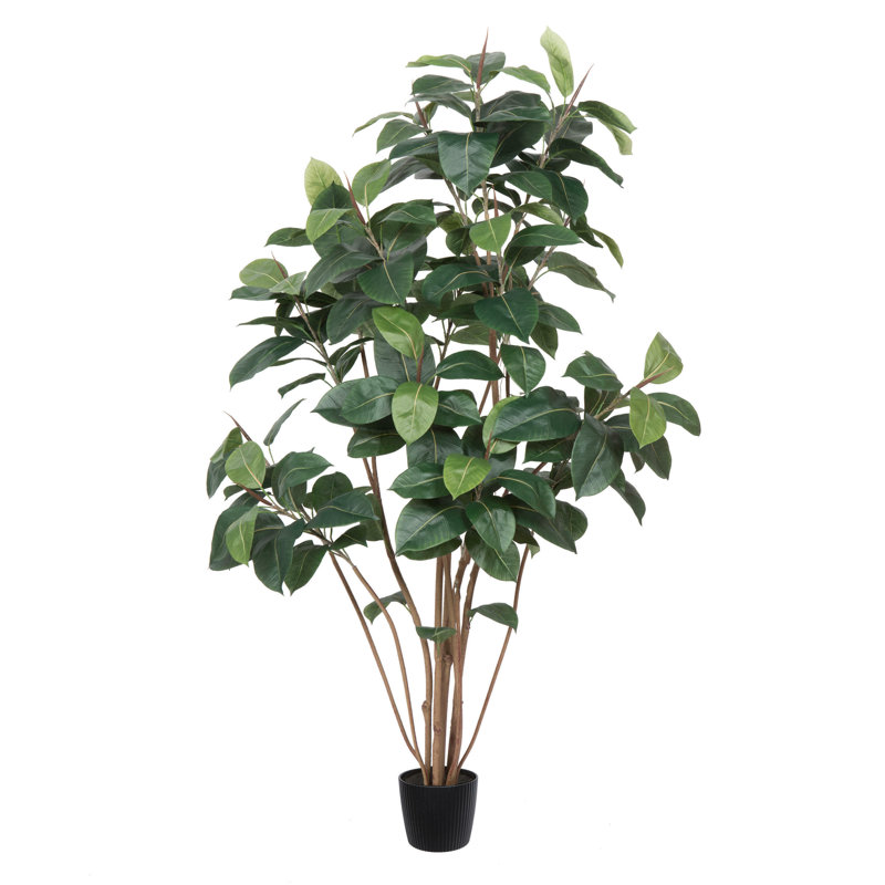 Solerno Faux Tree in Pot Liner, 72" H x 40" W x 40" D